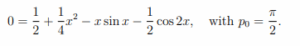 non linear equation 