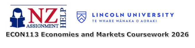 ECON113 Coursework Help By NZ Assignment Help